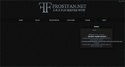 Desktop Screenshot of en.frostfan.net